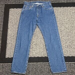 Levi’s 501 Original Jeans Men’s 30 Button Fly 100% Cotton Rigid Denim Classic